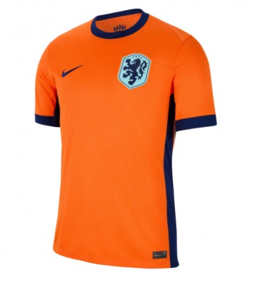 Holland Hjemmebanetrøje EM 2024 Kort ærmer